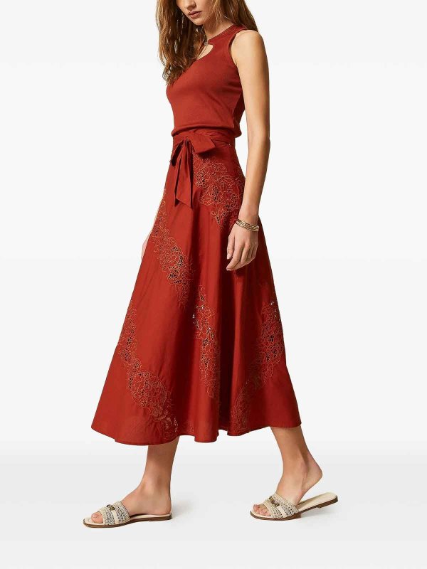 The Best Shops TWINSET: Knee length skirts & Midi - Skirt