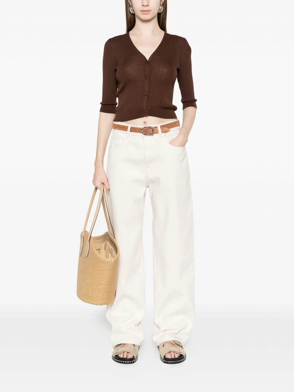 TWINSET: Cárdigans online - Cárdigan - Camel