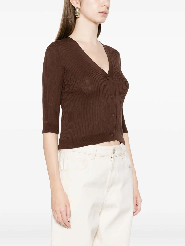 The Best Shops TWINSET: Cárdigans - Cárdigan - Camel