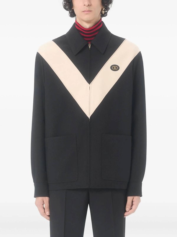 The Best Shops VALENTINO GARAVANI: カジュアルジャケット - カジュアルジャケット - 黒