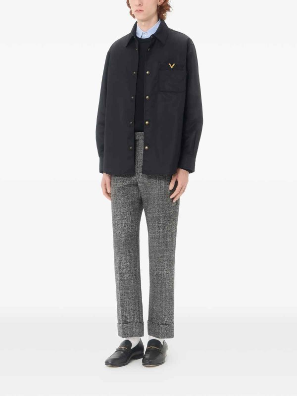 VALENTINO GARAVANI: クルーネック online - クルーネック - 黒