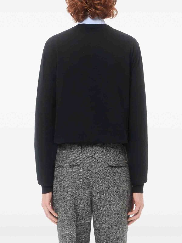 VALENTINO GARAVANI buy online クルーネック - 黒
