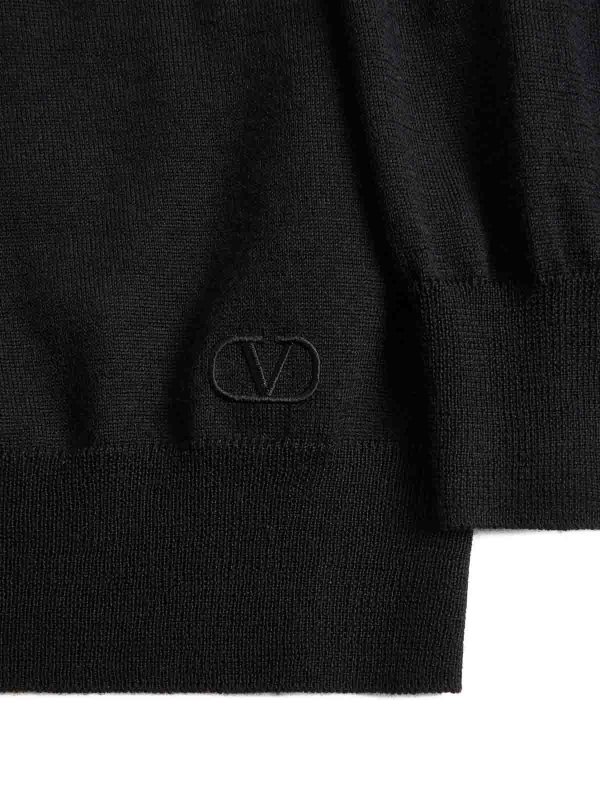 The Best Shops VALENTINO GARAVANI: クルーネック - 黒