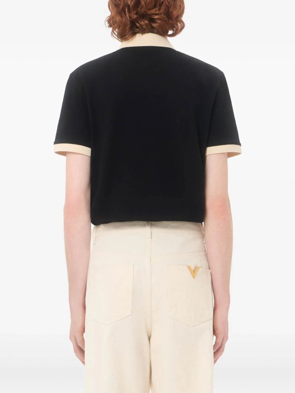 VALENTINO GARAVANI buy online ポロシャツ - 黒