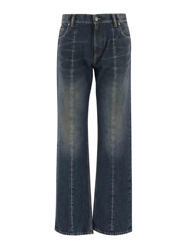 VERSACE: jeans dritti, a sigaretta - Jeans
