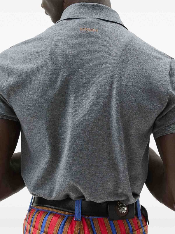 Polo - Gris shop online: VERSACE