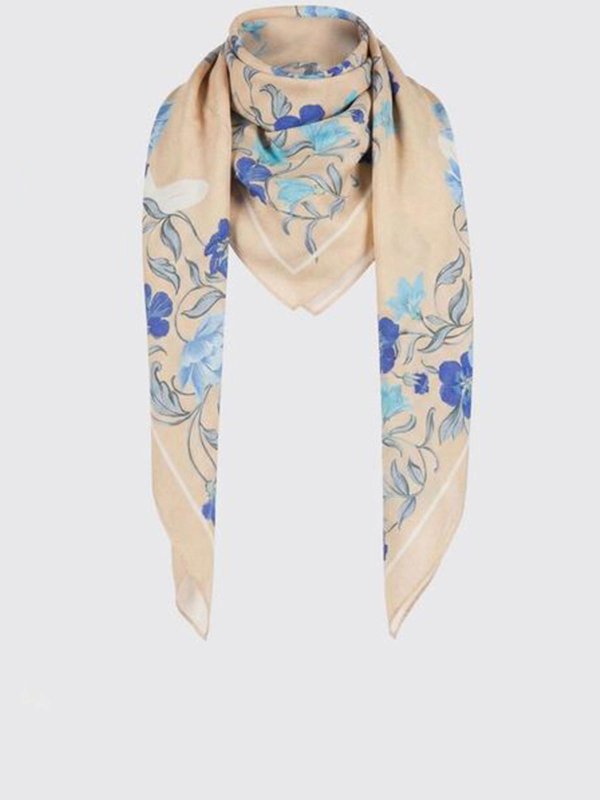 The Best Shops TWINSET: Estolas y chales - Estola - Beis