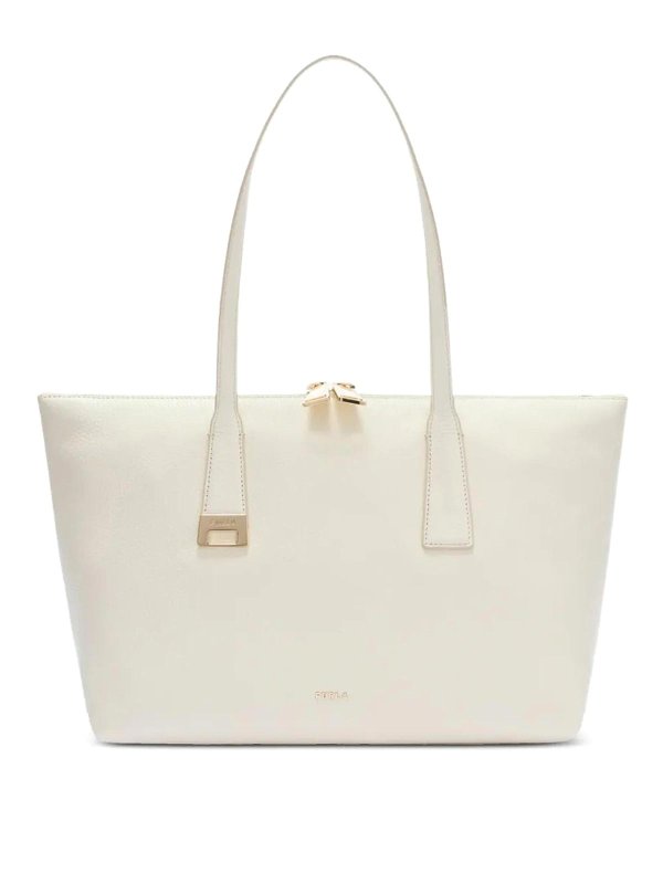 FURLA: Handtaschen - Shopper - Weiß