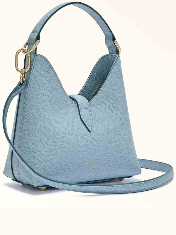 FURLA: Schultertaschen online - Schultertasche - Hellblau