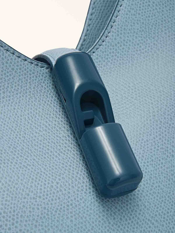 Schultertasche - Hellblau shop online: FURLA