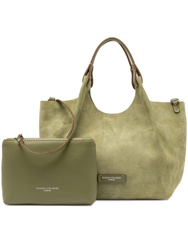The Best Shops GIANNI CHIARINI: Sac Cabas - Vert