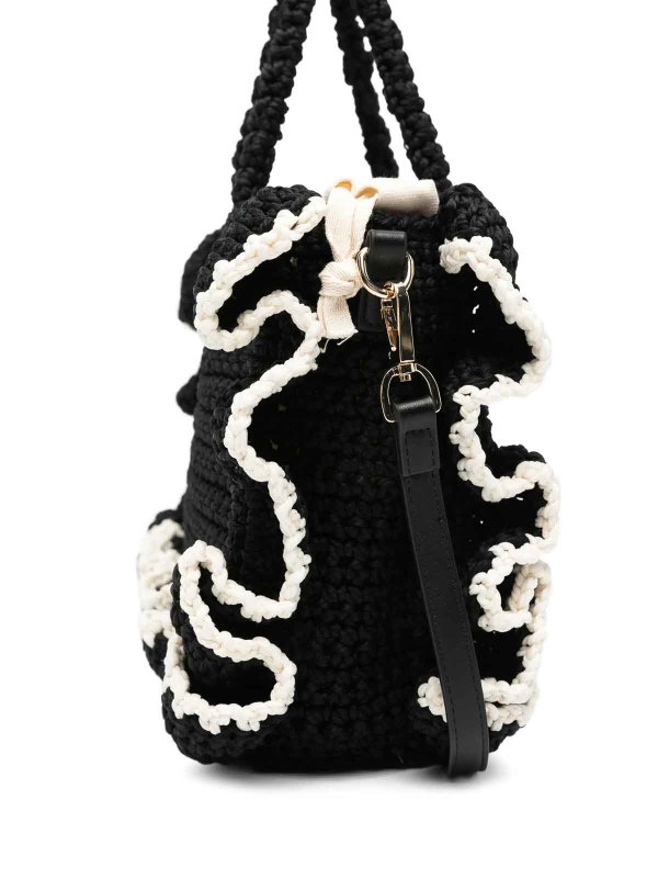 The Best Shops TWINSET: Handtaschen - Shopper - Schwarz