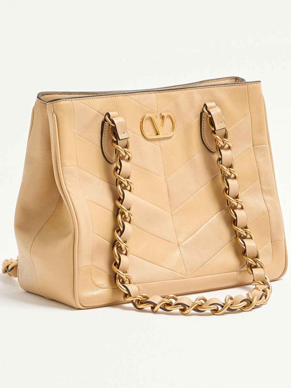 VALENTINO GARAVANI: トートバッグ online - トートバッグ - ベージュ