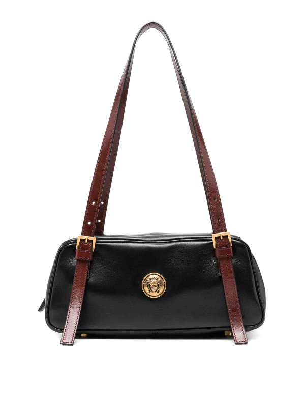 VERSACE: bauletti - Borsa in pelle