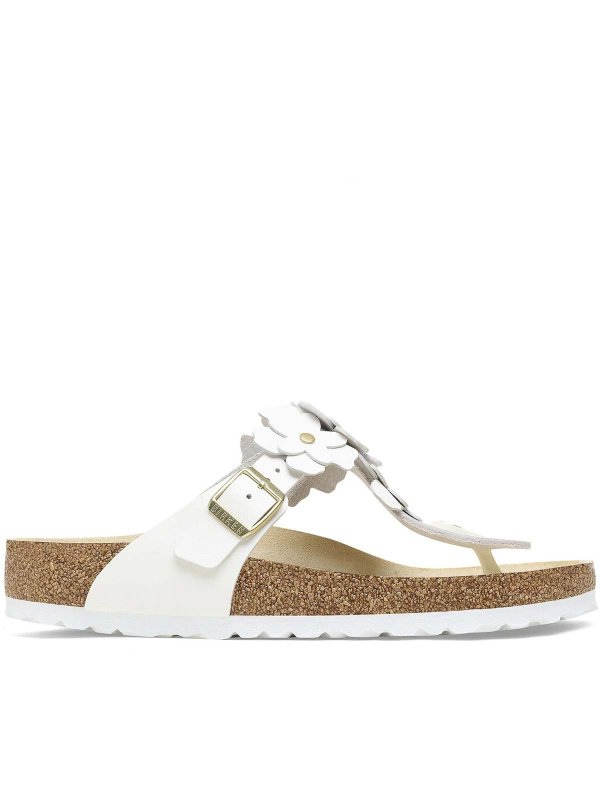 The Best Shops BIRKENSTOCK: sandals - Gizeh Flowers
