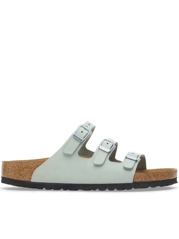 The Best Shops BIRKENSTOCK: Sandales - Sandales - Vert Clair