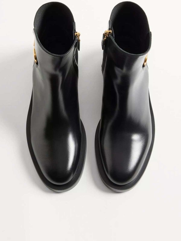 The Best Shops VALENTINO GARAVANI: ブーティー - アンクルブーツ - 黒