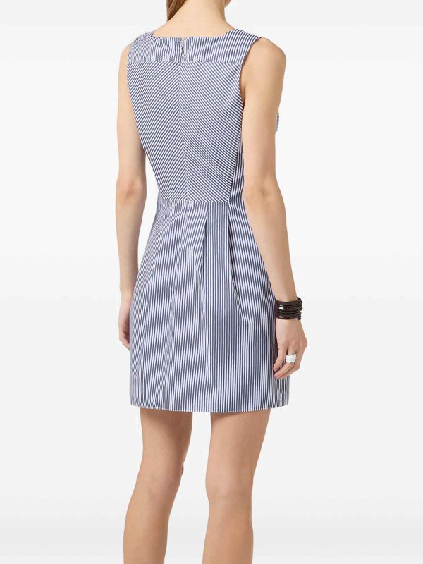 ELISABETTA FRANCHI: Kurze Kleider online - Kurzes Kleid - Blau