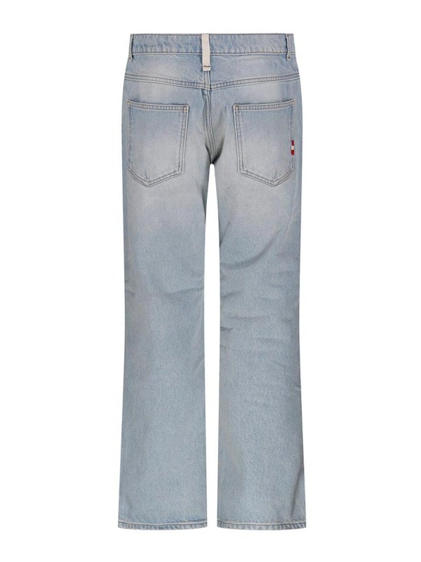 The Best Shops AMISH: Straight Leg Jeans - Straight Leg Jeans - Blau