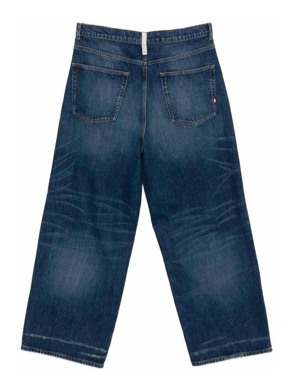 AMISH: jeans dritti, a sigaretta online - Jeans Huge Con Strappi