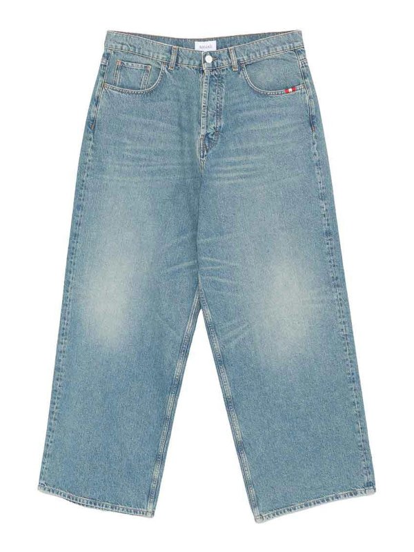 AMISH: Jeans Rectos - Vaqueros Rectos - Azul