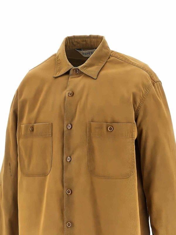 ASPESI: Chemises online - Chemise - Marron