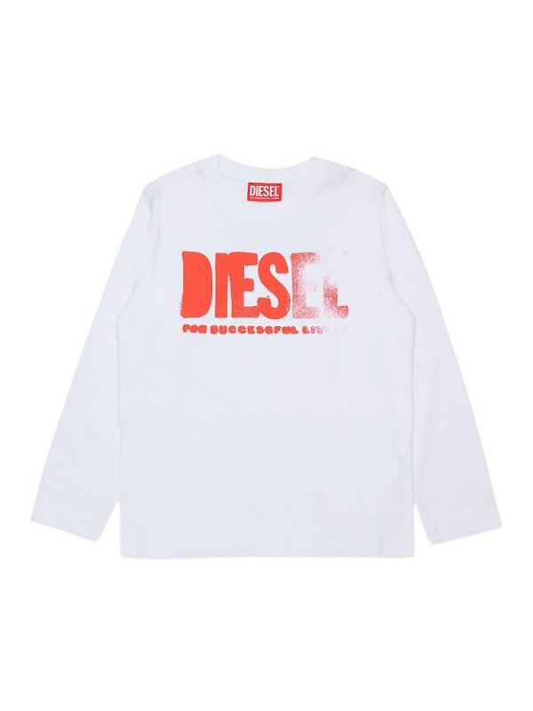 DIESEL: Sweatshirts und Pullover - Sweatshirt - Weiß