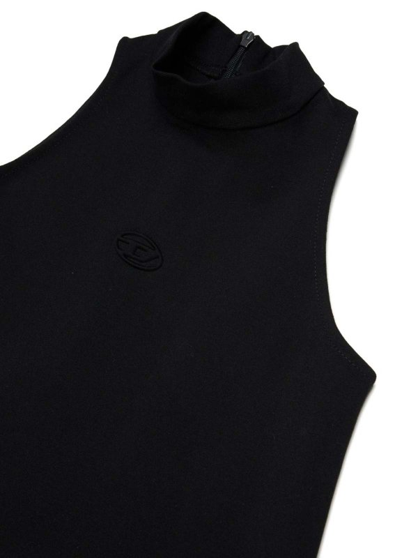 DIESEL: Knielange Kleider online - Knielanges Kleid - Schwarz
