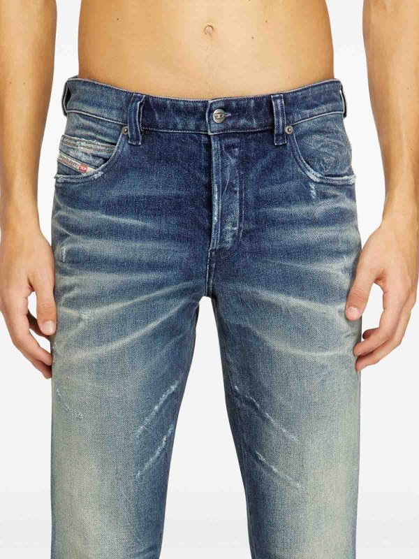 DIESEL: Straight Leg Jeans online - Straight Leg Jeans - Blau