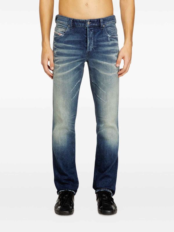 Straight Leg Jeans - Blau shop online: DIESEL