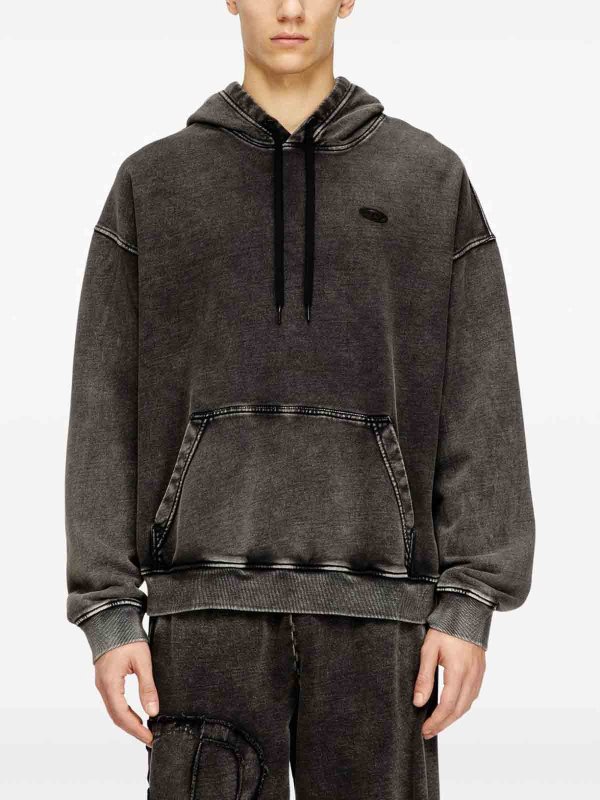 The Best Shops DIESEL: Sweatshirts und Pullover - Sweatshirt - Grau