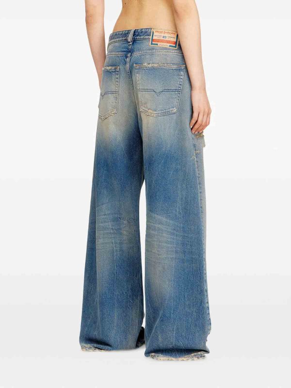DIESEL: Straight Leg Jeans online - Straight Leg Jeans - Blau