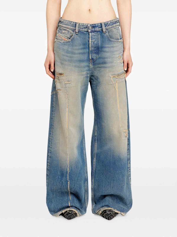 Straight Leg Jeans - Blau shop online: DIESEL