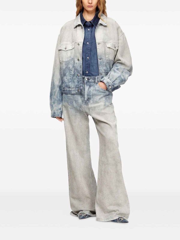 DIESEL: ストレートジーンズ online - ストレートジーンズ - ブルー