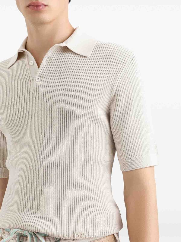 DOLCE & GABBANA: Polos online - Polo - Beis