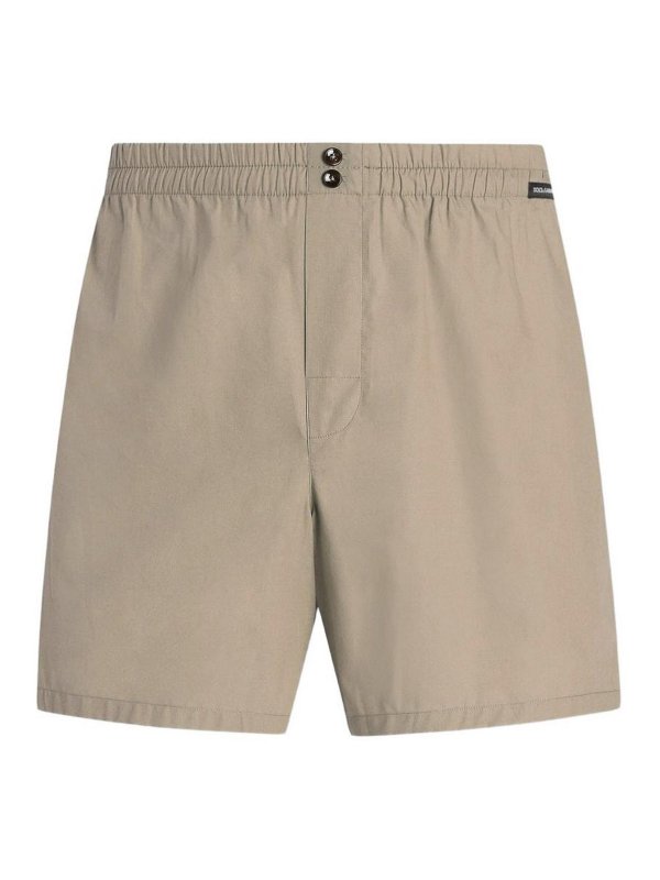 DOLCE & GABBANA: Badeanzüge und Badehosen - Badehose - Beige