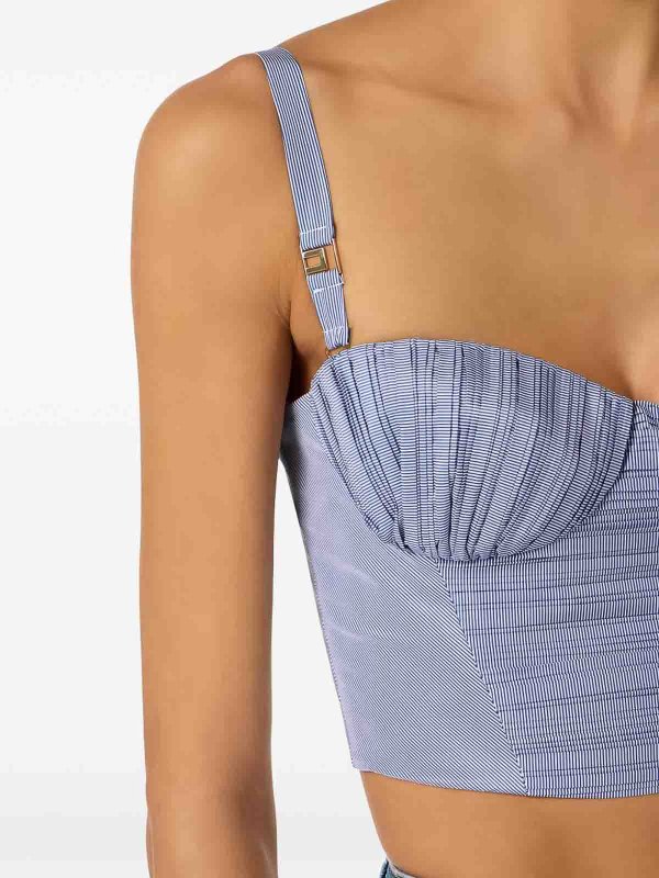 The Best Shops ELISABETTA FRANCHI: Tops und Tank Tops - Top - Blau