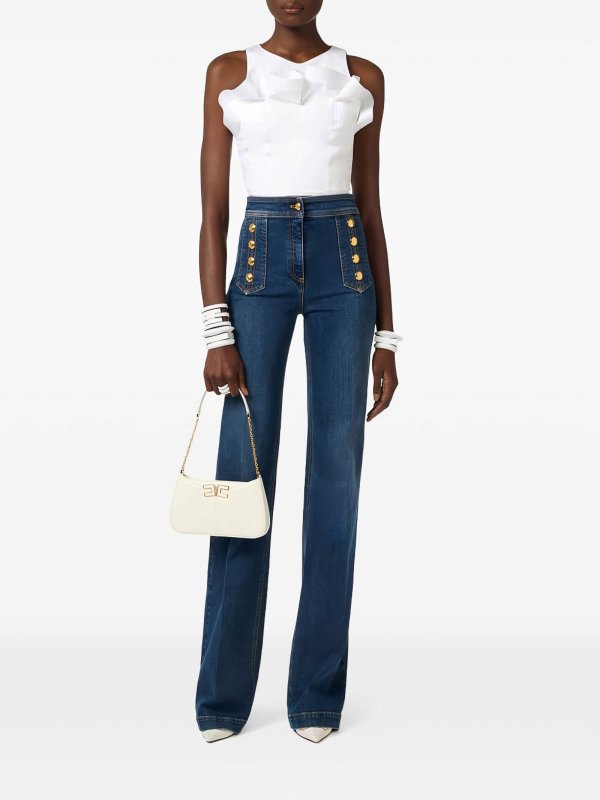 The Best Shops ELISABETTA FRANCHI: トップス＆タンクトップ - トップ/タンクトップ - 白