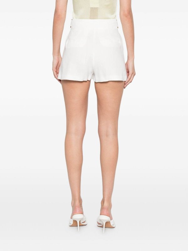 ショートパンツ - 白 shop online: ELISABETTA FRANCHI