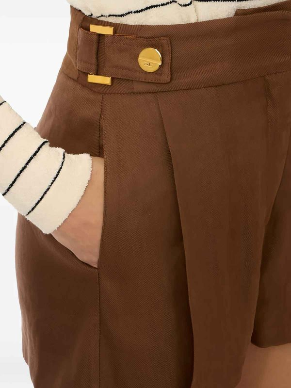 ELISABETTA FRANCHI: Hosen Shorts online - Shorts - Braun