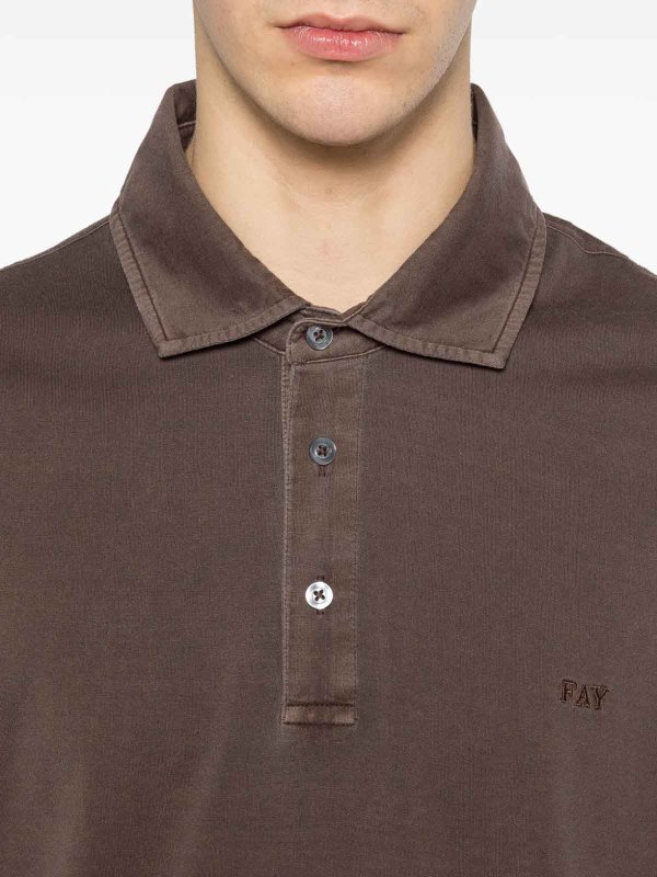 FAY buy online Polo Con Bottoni