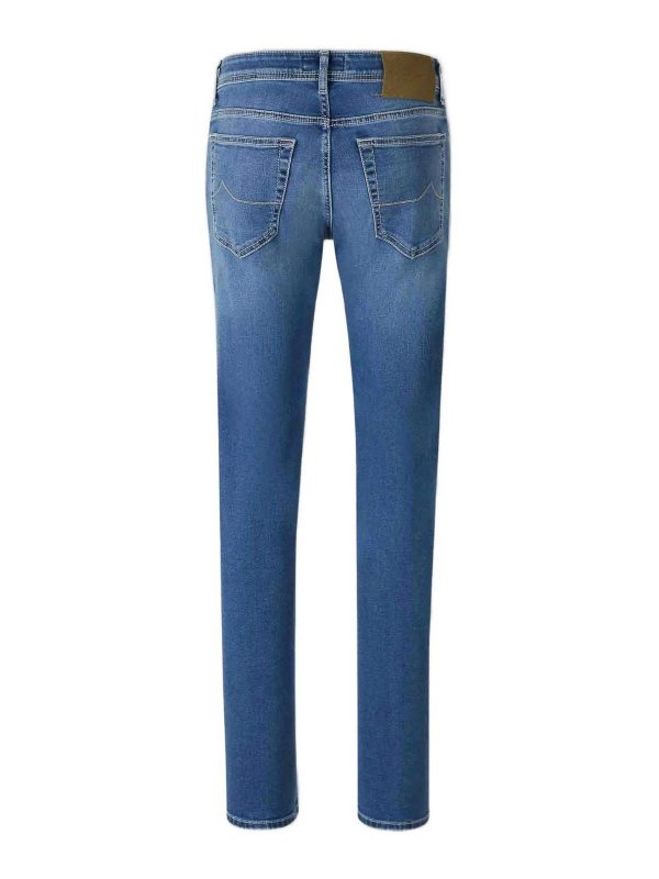 Jeans With Logo Application shop online: JACOB COHEN