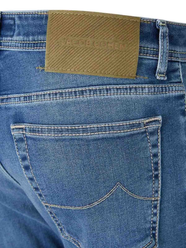 JACOB COHEN buy online Jeans With Logo Application