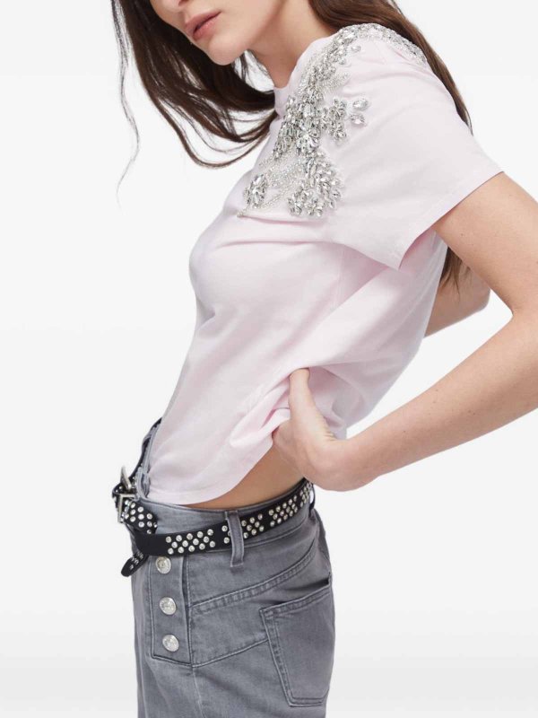 The Best Shops Liu Jo: T-shirts - T-Shirt - Rosa