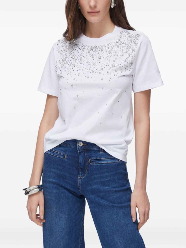 Liu Jo: T-shirts online - T-Shirt - Weiß
