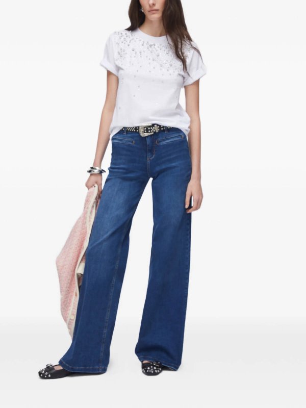 The Best Shops Liu Jo: T-shirts - T-Shirt - Weiß
