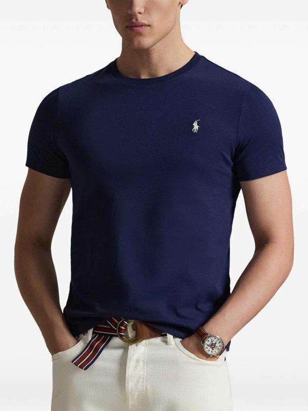 The Best Shops POLO RALPH LAUREN: T-shirts - T-Shirt - Blau