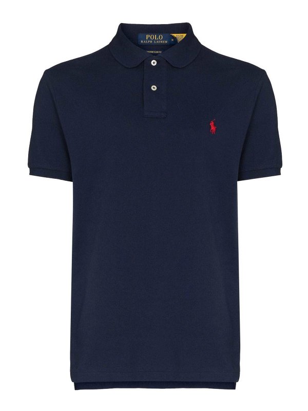 POLO RALPH LAUREN: ポロシャツ - ポロシャツ - ブルー
