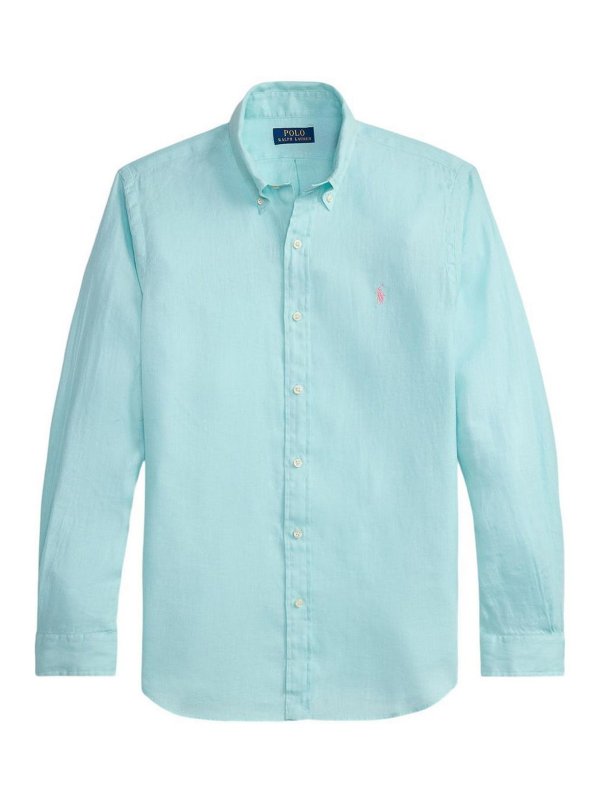 POLO RALPH LAUREN: Hemden - Hemd - Blau