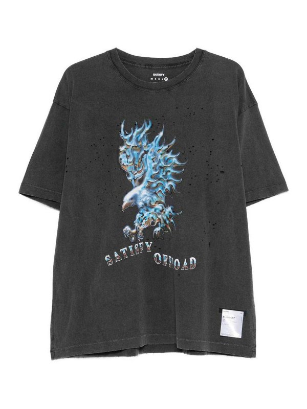 SATISFY: Camisetas - Camiseta - Negro